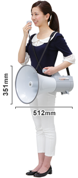 大型メガホン