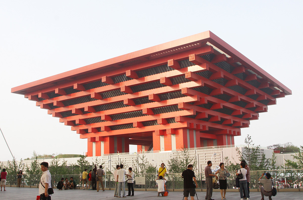 上海万博のメインパビリオン、中国館