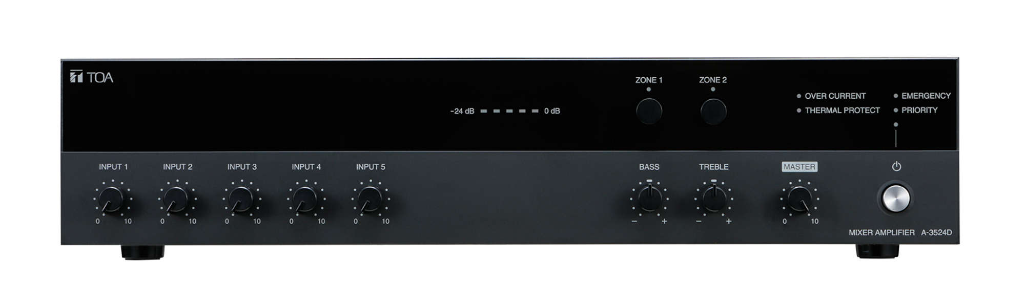 ＰＡアンプ　２４０Ｗ　２局 (A-3524D)